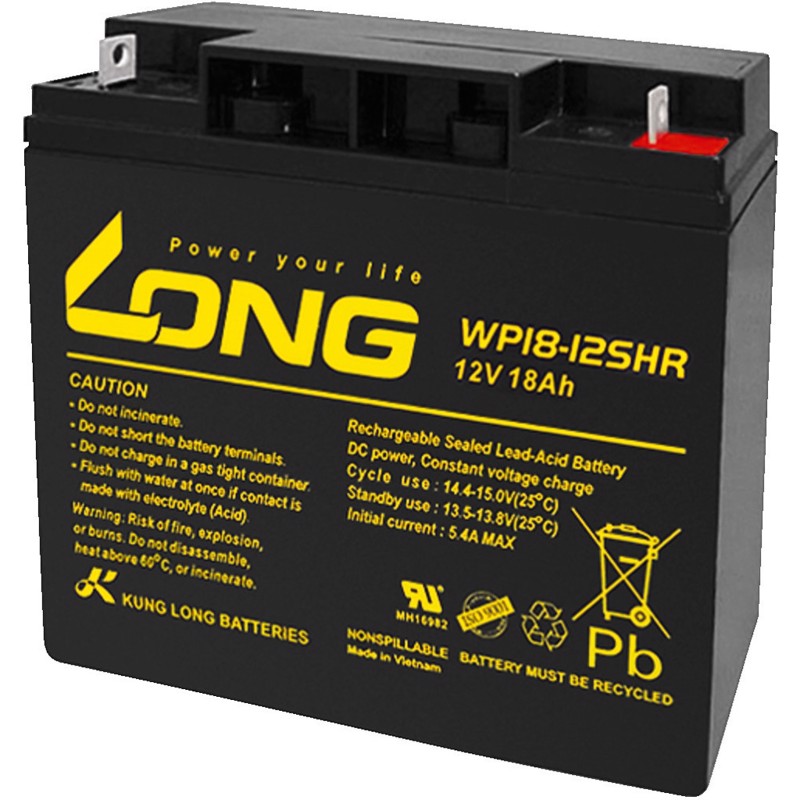 Batteri Skyrock Wp18-12shr