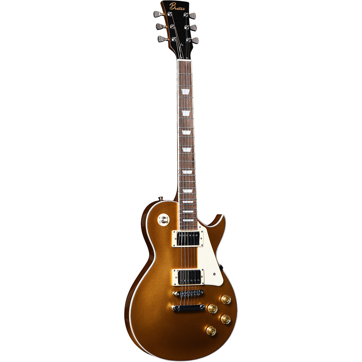 Beaton Hero Gd El-guitar Guld