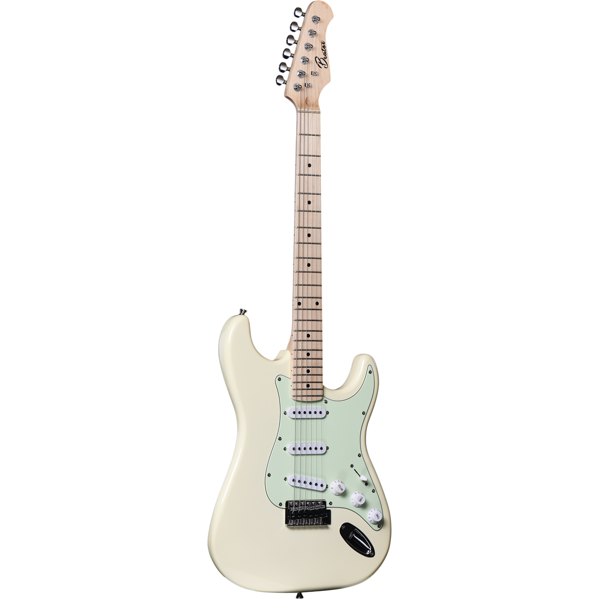 Beaton Legend Iv El-guitar Hvid