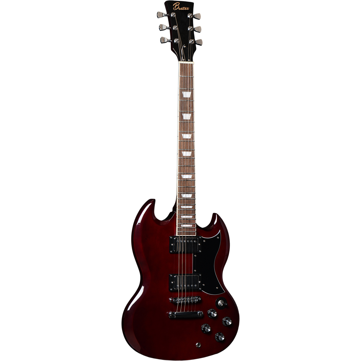 Beaton Lively Wr El-guitar Winered