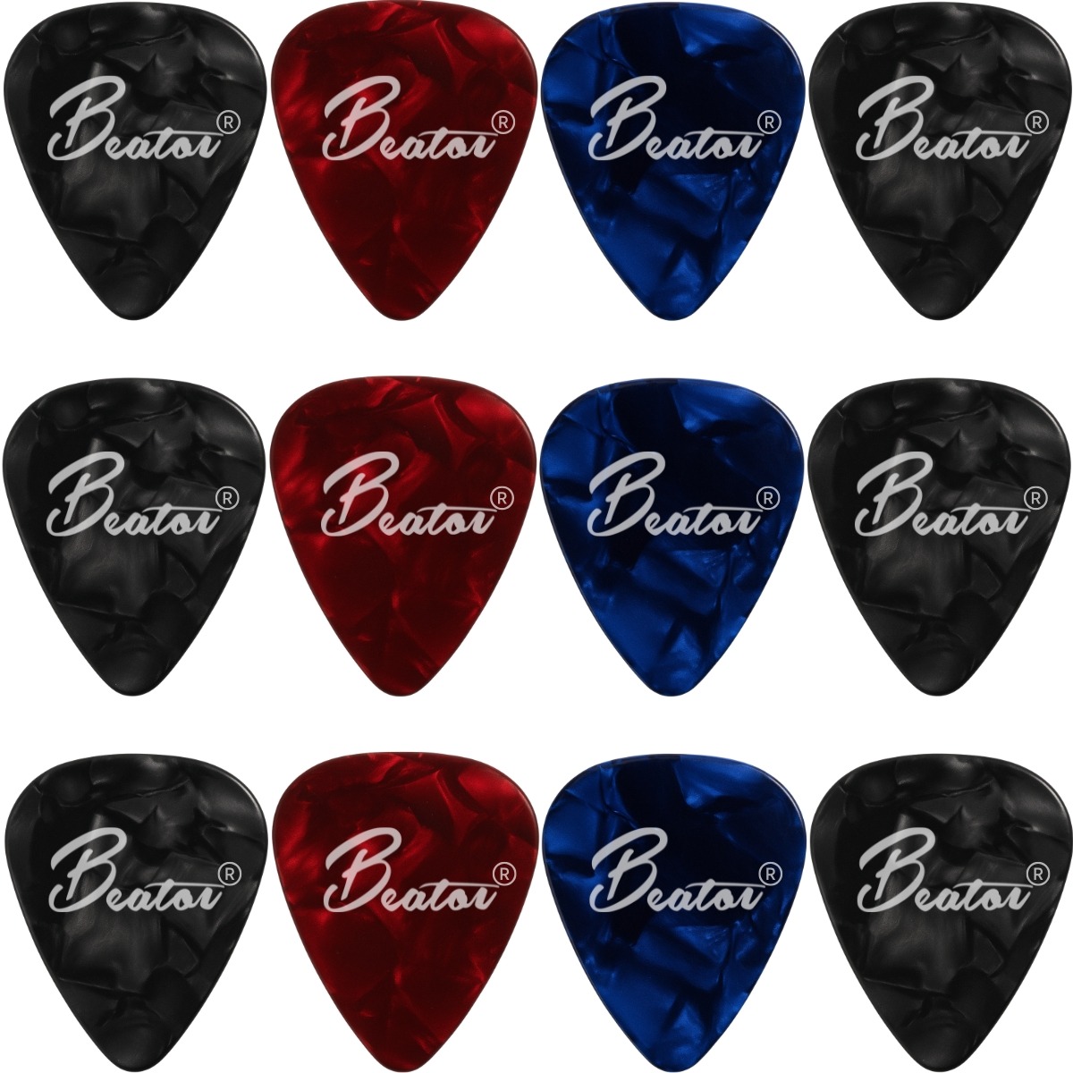 Beaton Tone Edge Mix Plektre  12 Stk