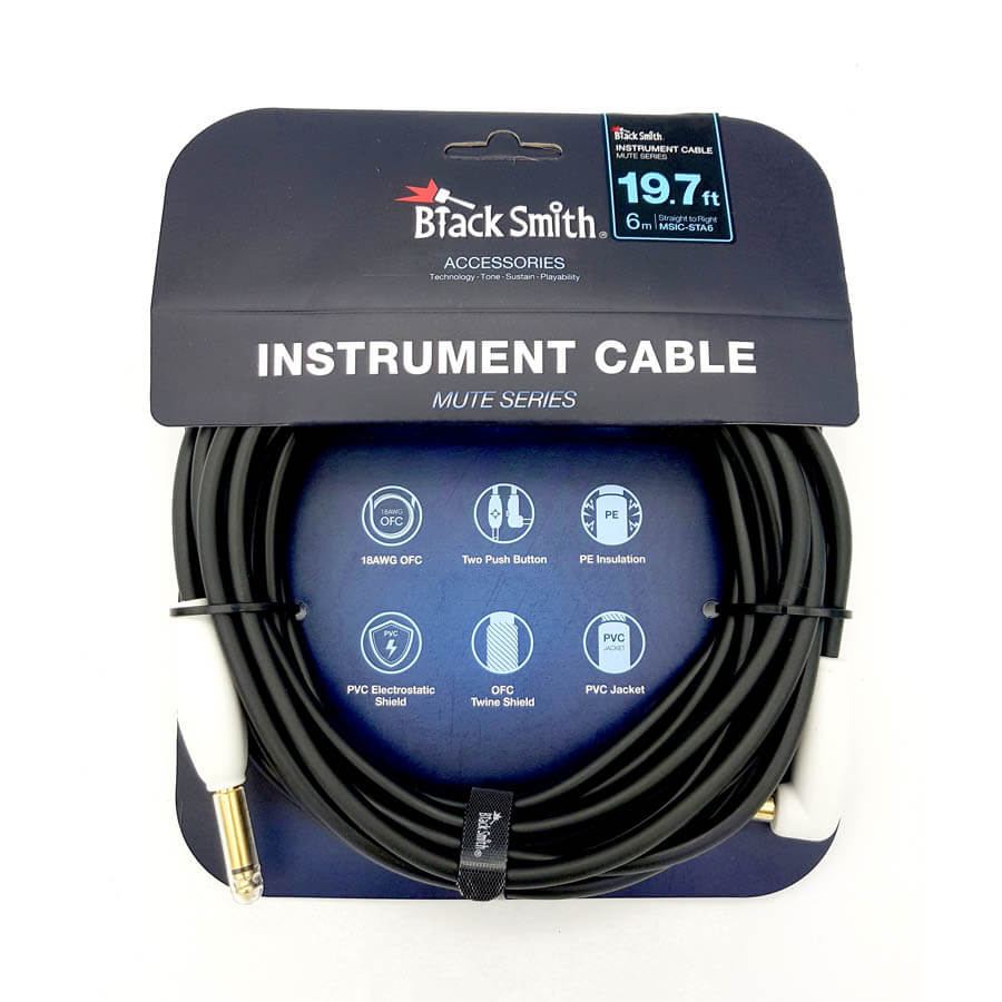 Blacksmith Msic-sta6 Mute Guitar-kabel   Meter