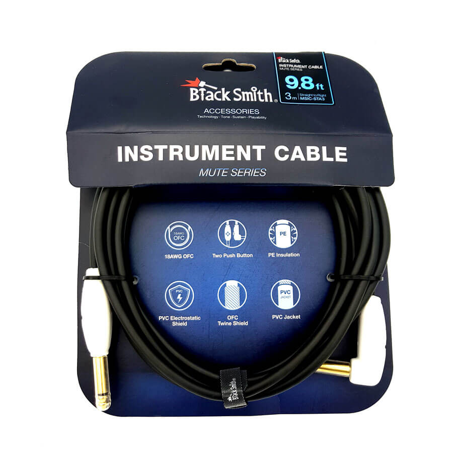 Blacksmith Msic-sta3 Mute Guitar-kabel   Meter