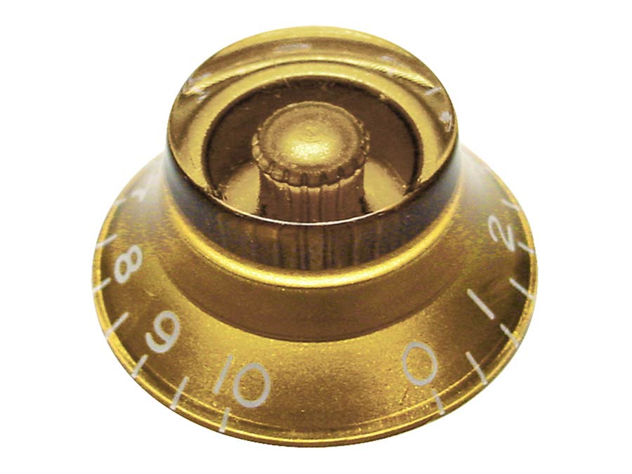 Boston Kg-160 Bell Knob Transparent Guld