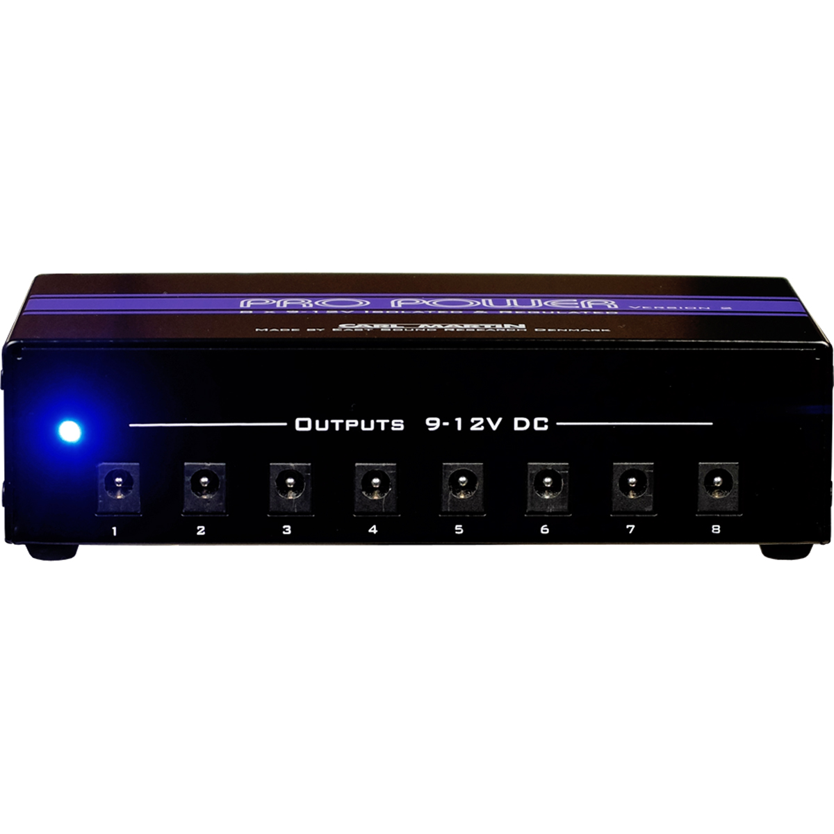 Carl Martin Pro Power Version   Multi-strømforsyning   -12v 350ma