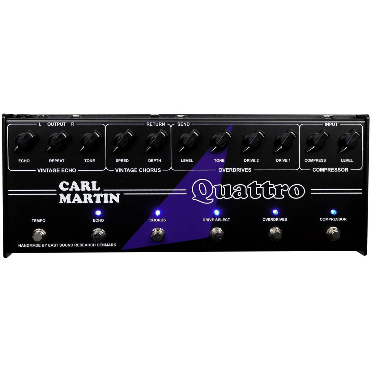 Carl Martin Quattro Guitar-effekt-pedal
