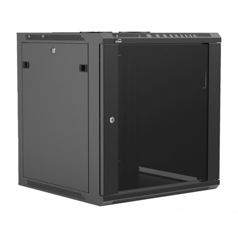 Caymon Rack For Vægmontering 600 Mm Dyb  12 Unit  Sort