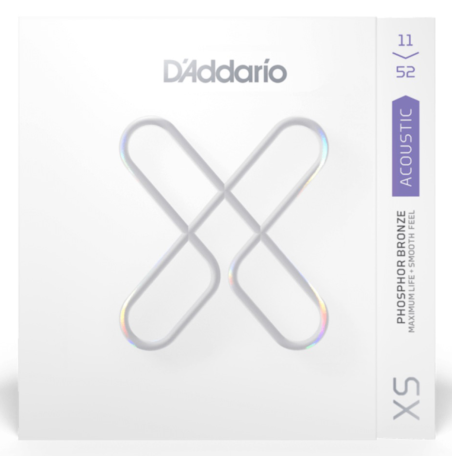 Dâ Addario Xsapb1152 Custom Light Coated Acoustic Western-strenge 011-052