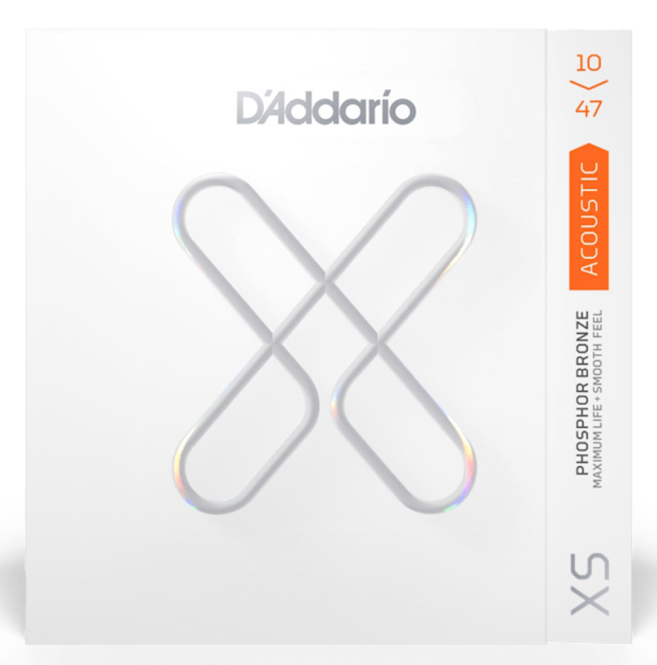 Dâ Addario Xsapb1047 Extra Light Coated Acoustic Western-strenge 010-047