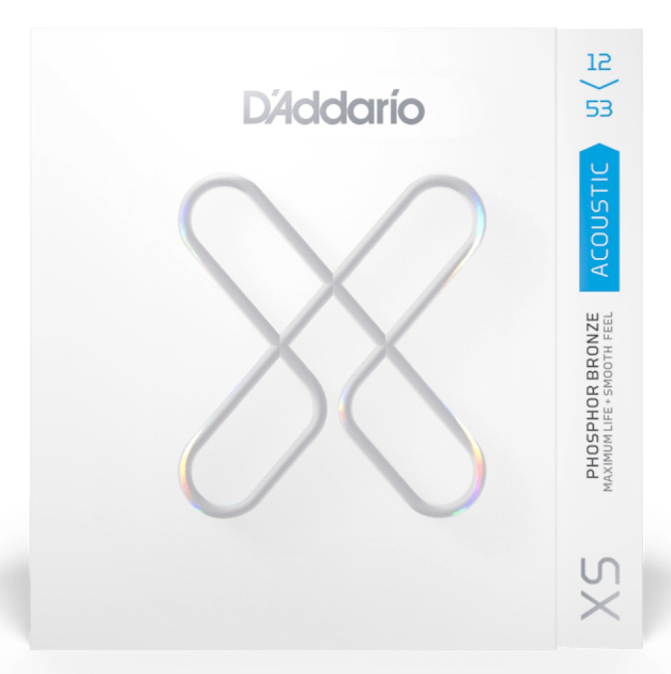 Dâ Addario Xsapb1253 Light Coated Acoustic Western-strenge 012-053