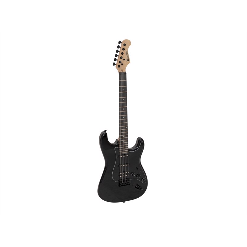 Dimavery St-312  -guitar  Sort Sort