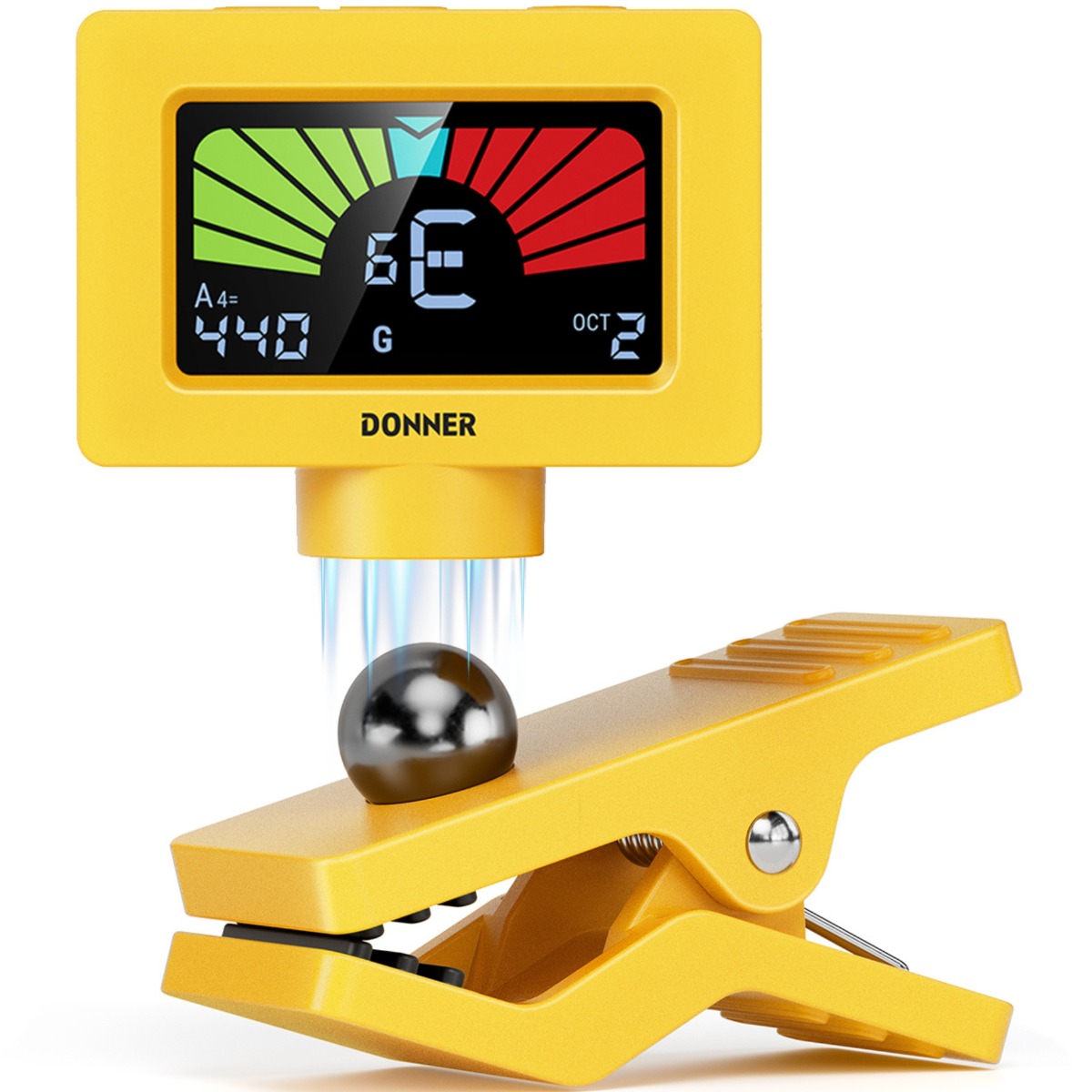 Donner Dt10 Klemme-tuner Gul