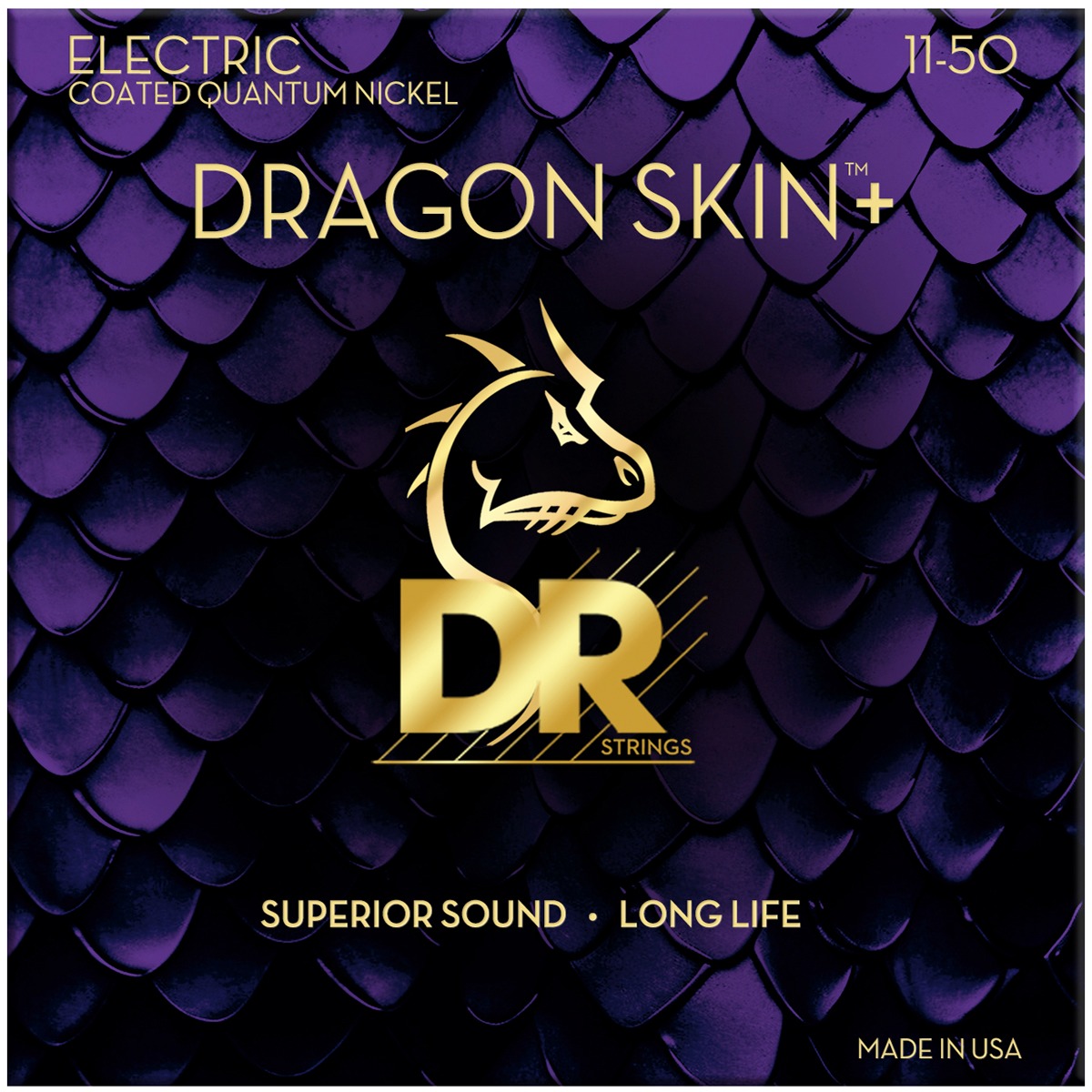 Dr Strings Deq-11 Dragon Skin  El-guitar-strenge  011-050