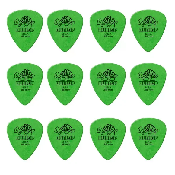 Dunlop 498p 88 Tortex Jazz Iii Plektre 12 Stk  Pakke