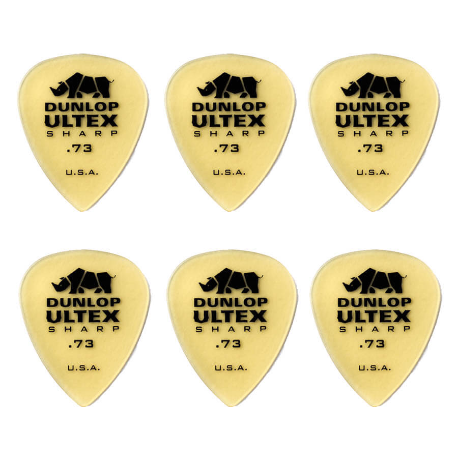 Dunlop Ultex Sharp   73 Mm Plektre    Stk