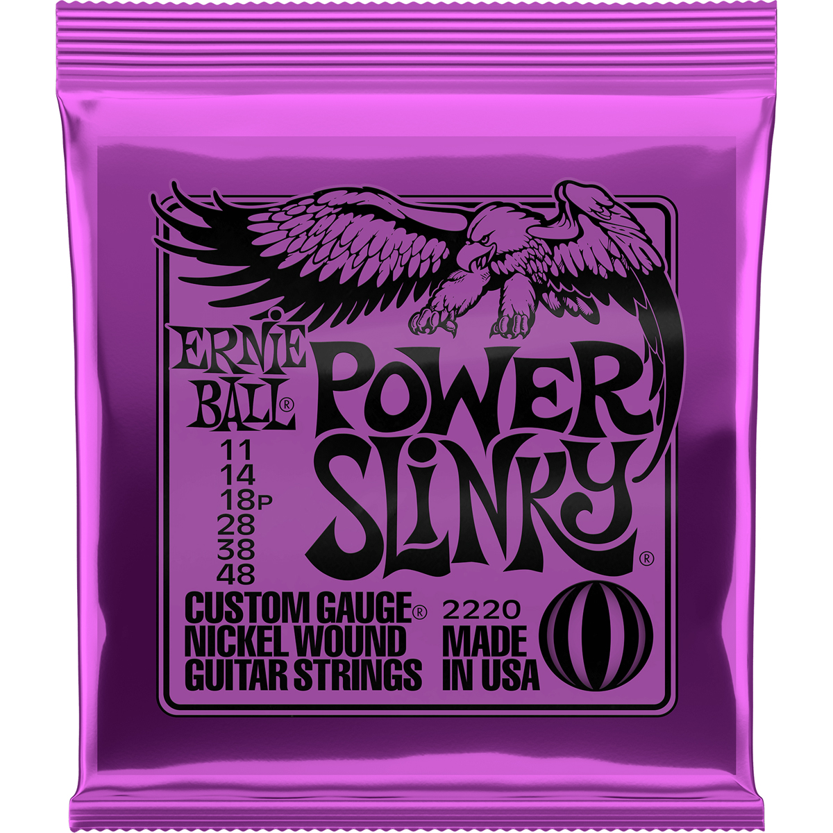 Ernie Ball 2220 Power Slinky El-guitar-strenge  011-048