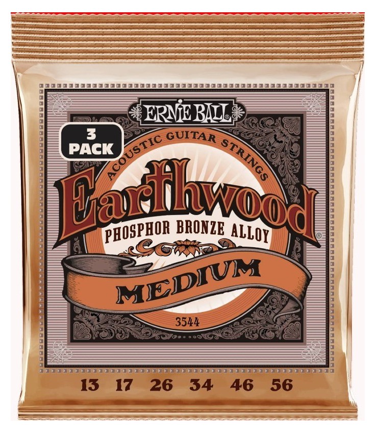 Ernie Ball 3544 Psb Medium Western-strenge 013-056  -pack