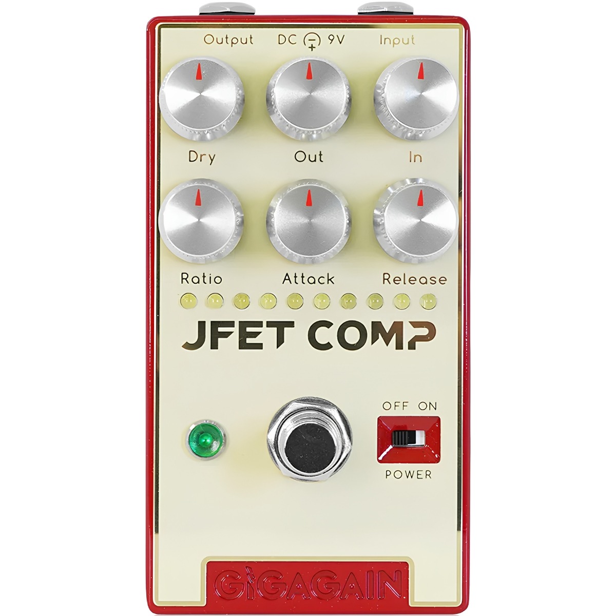 Gigagain Gp-09 Jfet Comp Guitar-effekt-pedal