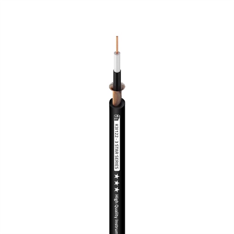Instrument Cable   22 Mm  Awg24 Adam Hall Cables  100 Linear