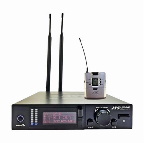 Jts Mikrofonsæt 75 Mhz Wideband   Kanals Modtager Og Lommesender