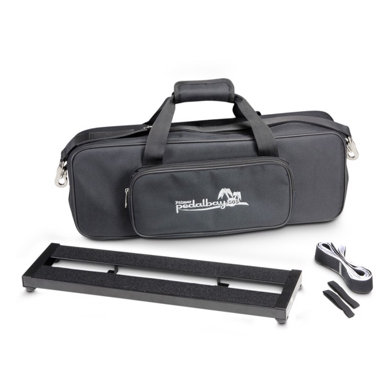 Lightweight Compact Pedalboard With Protective Softcase 50cm Palmer Mi