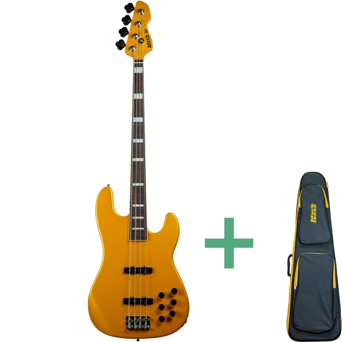 Markbass Mb Gv   Gloxy El-bas Metallic Yellow