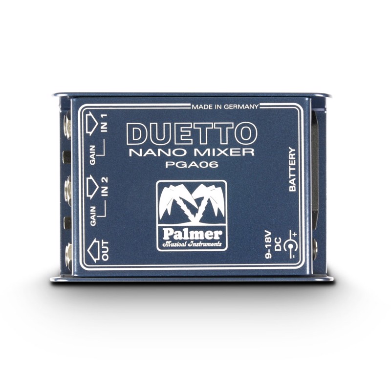 Nano Mixer For Guitars And Line Signals Palmer Mi