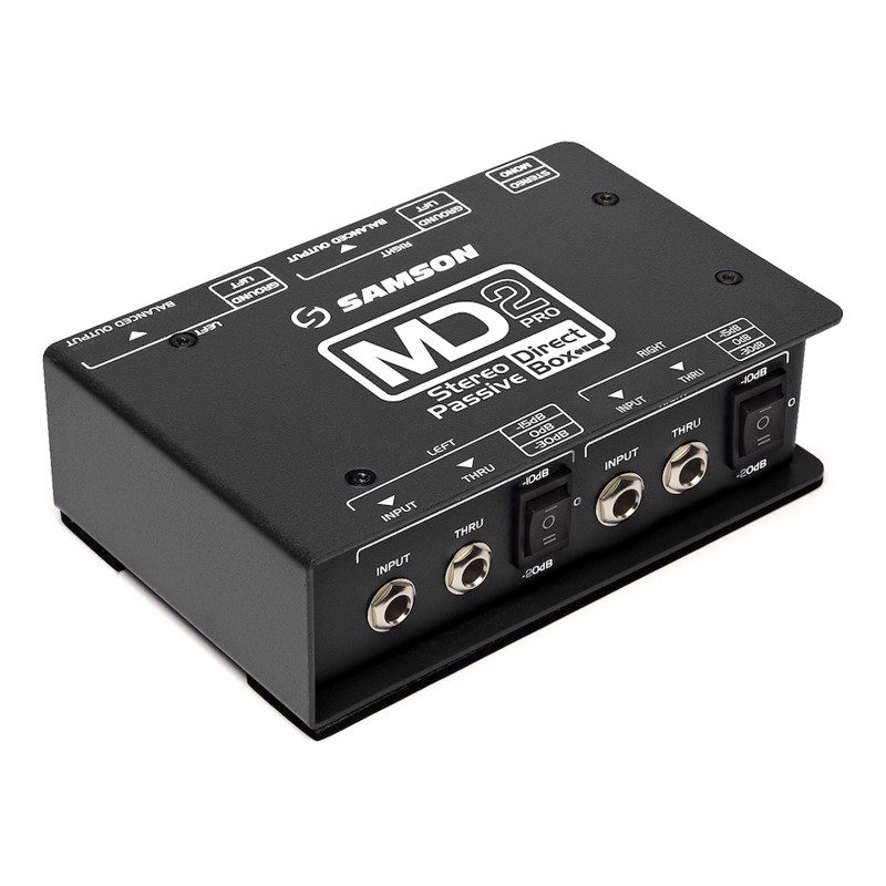 Samson  -max Md2pro  Stereo Passive Direct Box