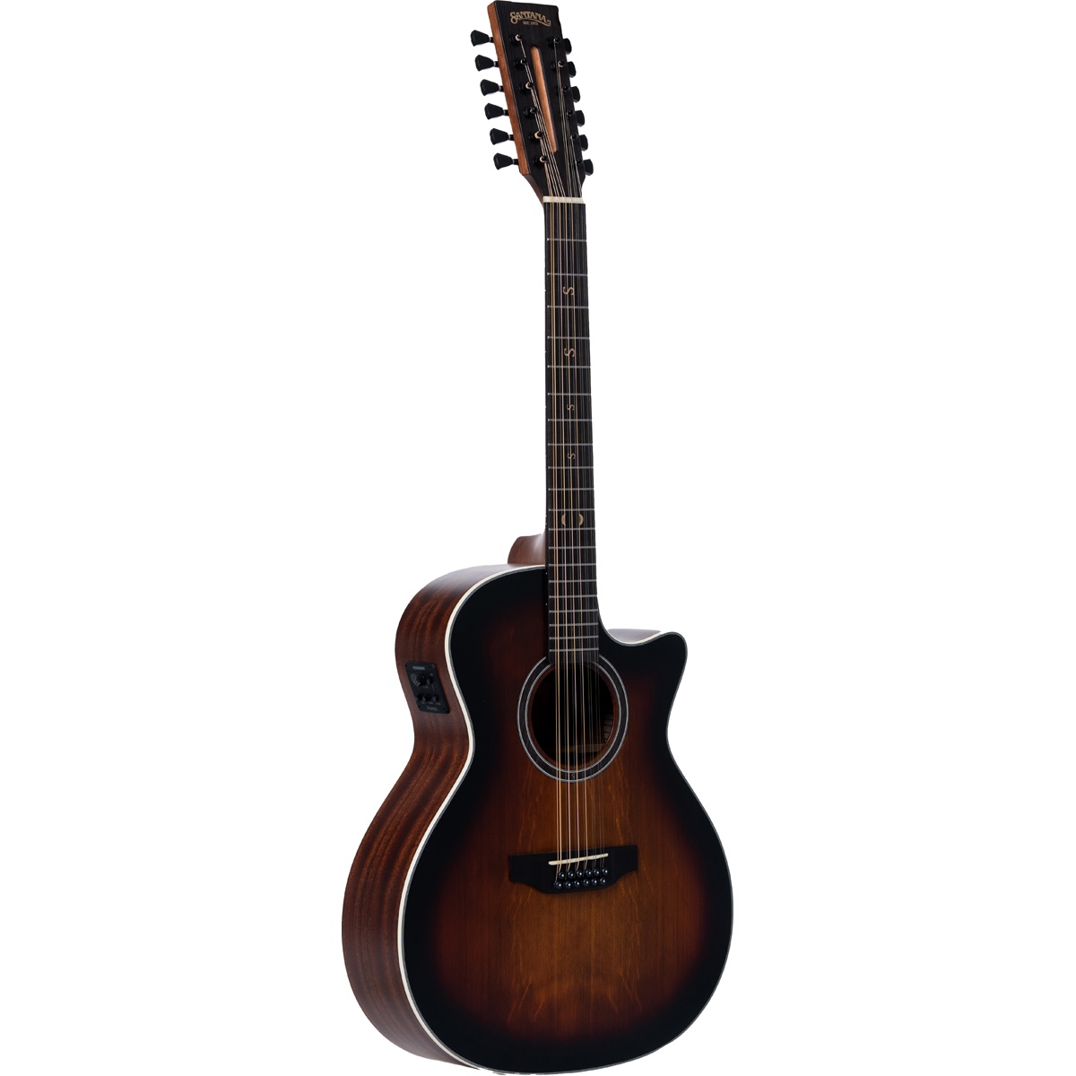 Santana Superb G94-12 Brs Western-guitar  12-strenget Brown Burst