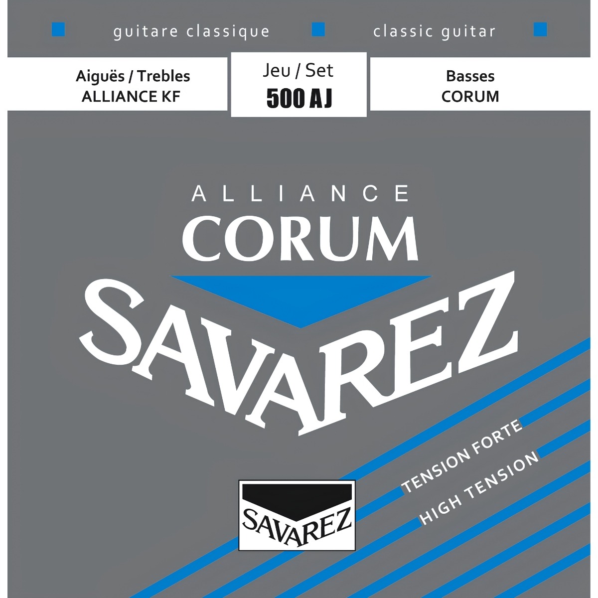 Savarez 500aj Alliance Corum Spansk Guitar-strenge  Blå