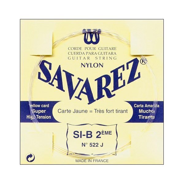 Savarez 522j H2 Løs Spansk Guitar-streng  Gul
