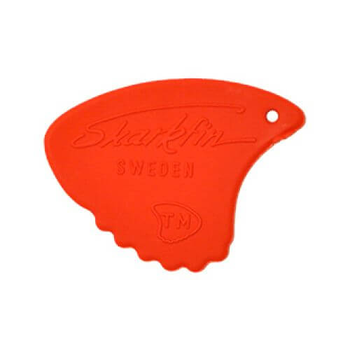 Sharkfin Gp 104 Relief  Soft  Red Plektre  12 Stk