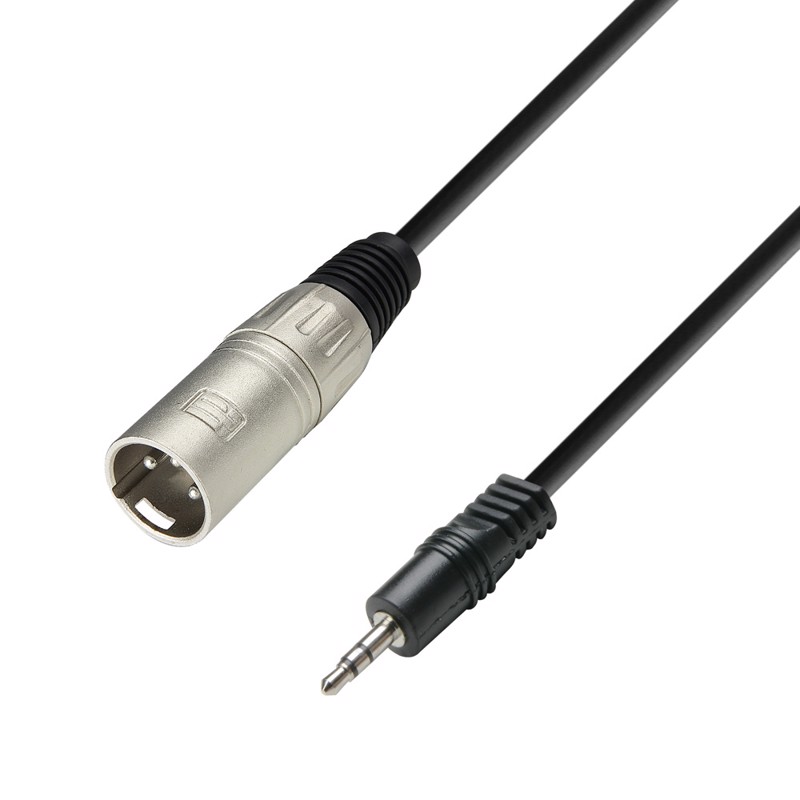 Adam Hall Cables K3 Bwm 0100 Audio Cable     Mm Stereo Jack Male To    Male