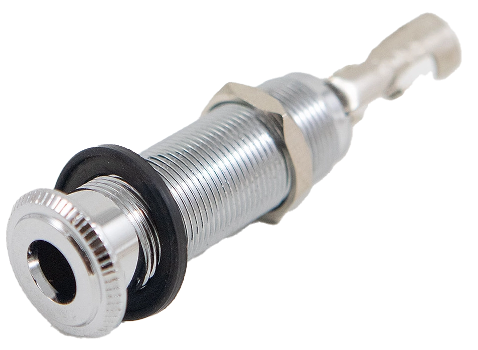 Soundsation Lj-20 2p Jackbøsning Chrom Til Guitar Eller Bas