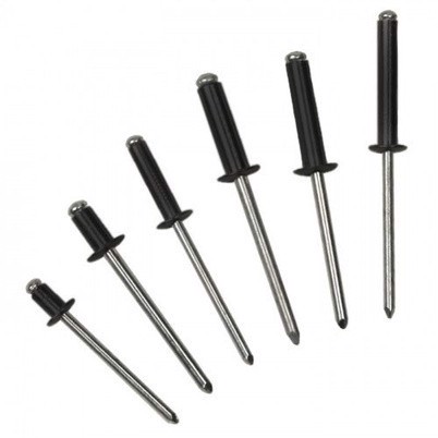 Standard Popnitte  Sort  500 Stk            Mm