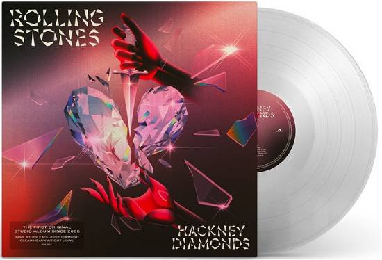 The Rolling Stones Hackney Diamonds  Limited Edition   Clear Vinyl