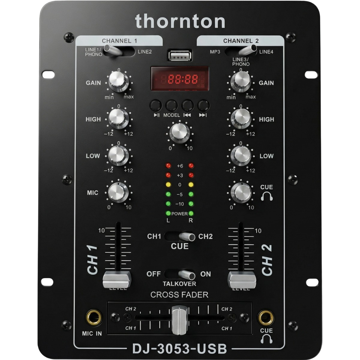 Thornton Dj-3053-usb Dj-mixer