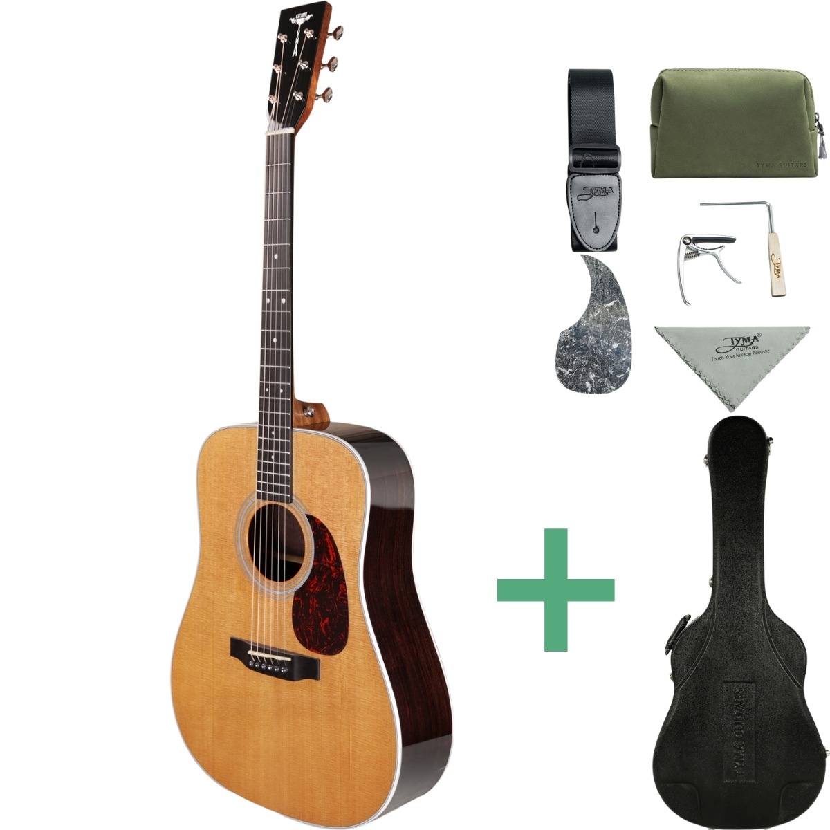 Tyma Td-28e Western-guitar