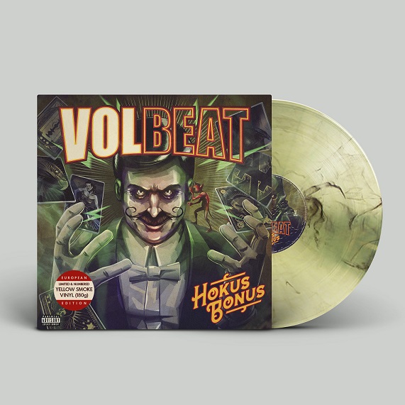 Volbeat Hokus Bonus  Limited Edition   Yellow Vinyl