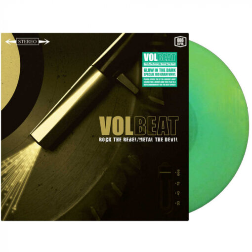 Volbeat Rock The Rebel   Metal The Devil  Selvlysende Limited Edition   Vinyl