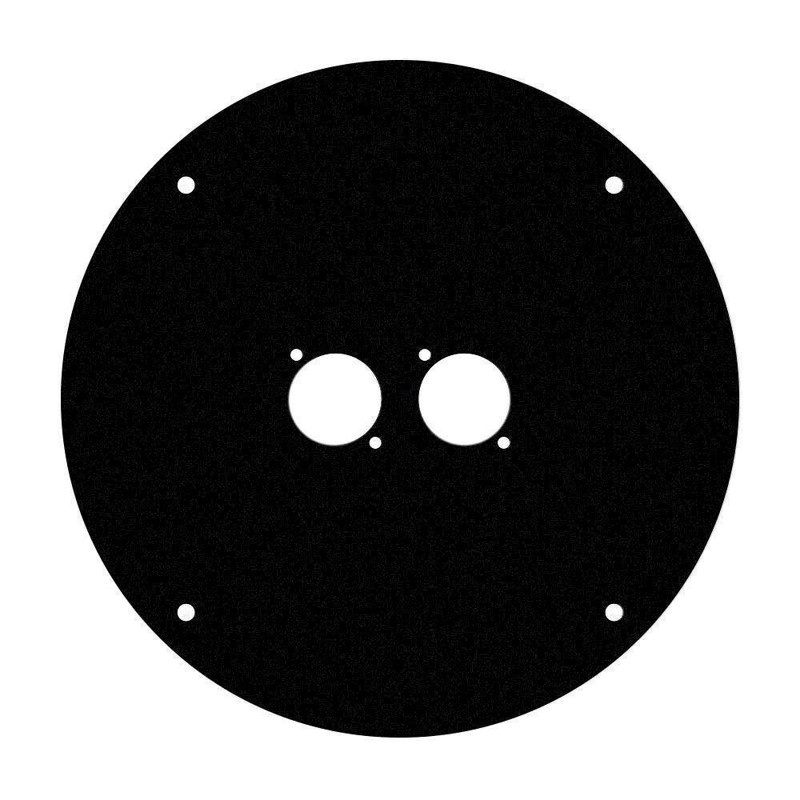 Ah Front Panel For Cable Drum 70225 With      -type Holes 70225