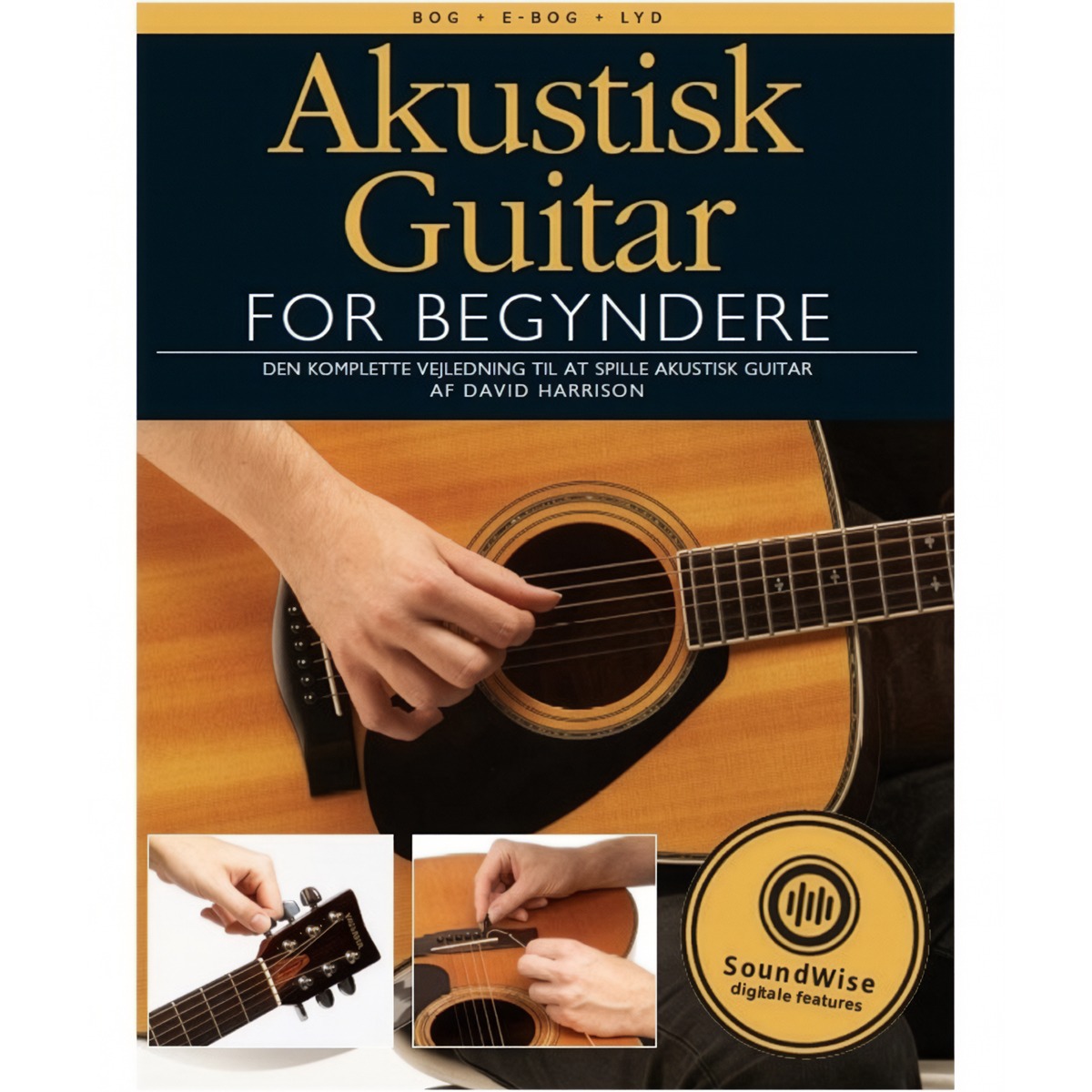 Akustisk Guitar For Begyndere Bog   -bog Og Lyd