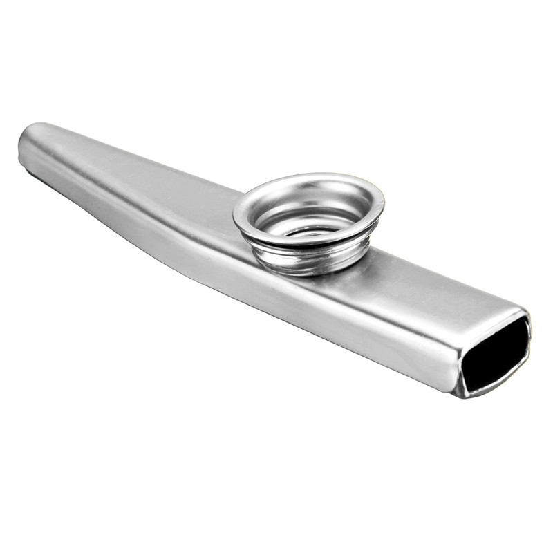Alu Metal Kazoo   Forskelige Farver Sølv