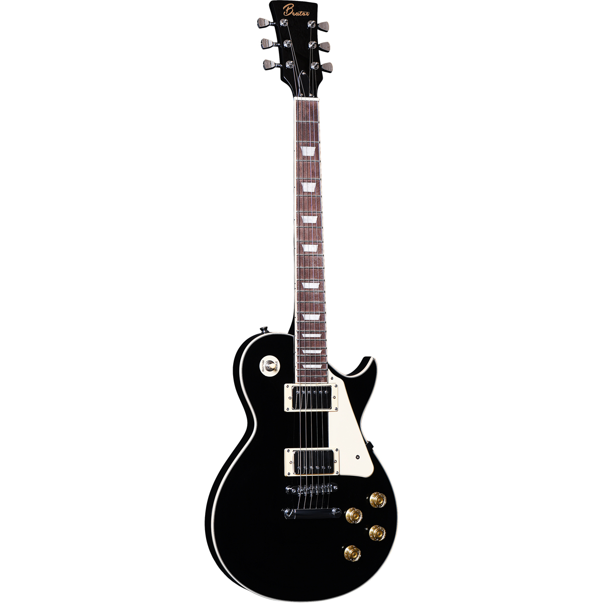 Beaton Hero Bk El-guitar Sort