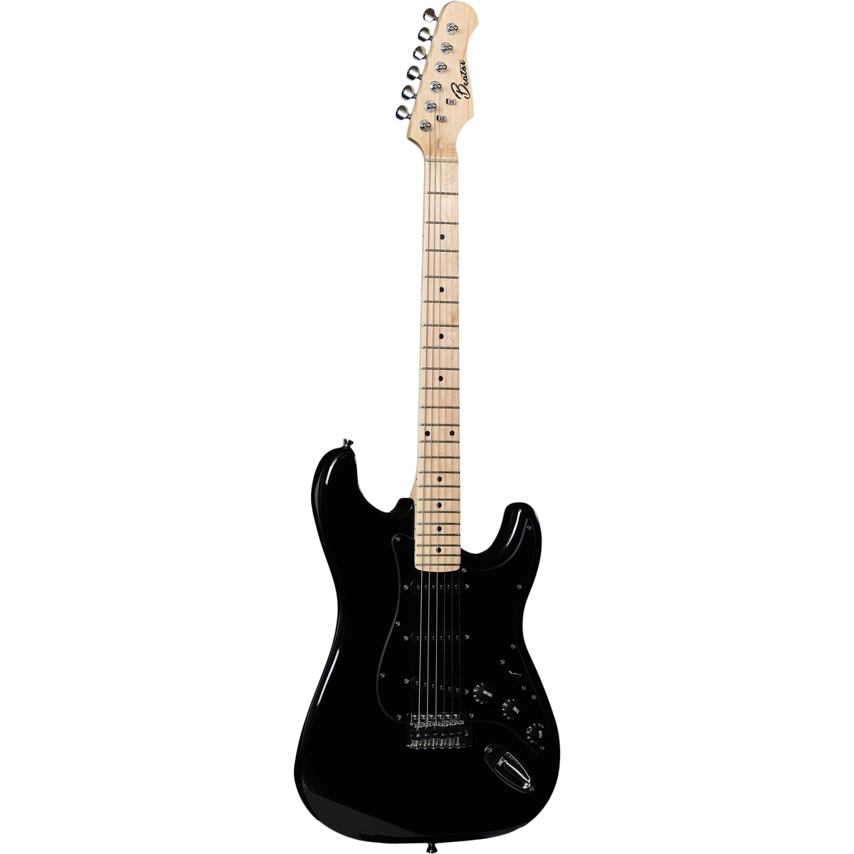 Beaton Legend Bk El-guitar Sort