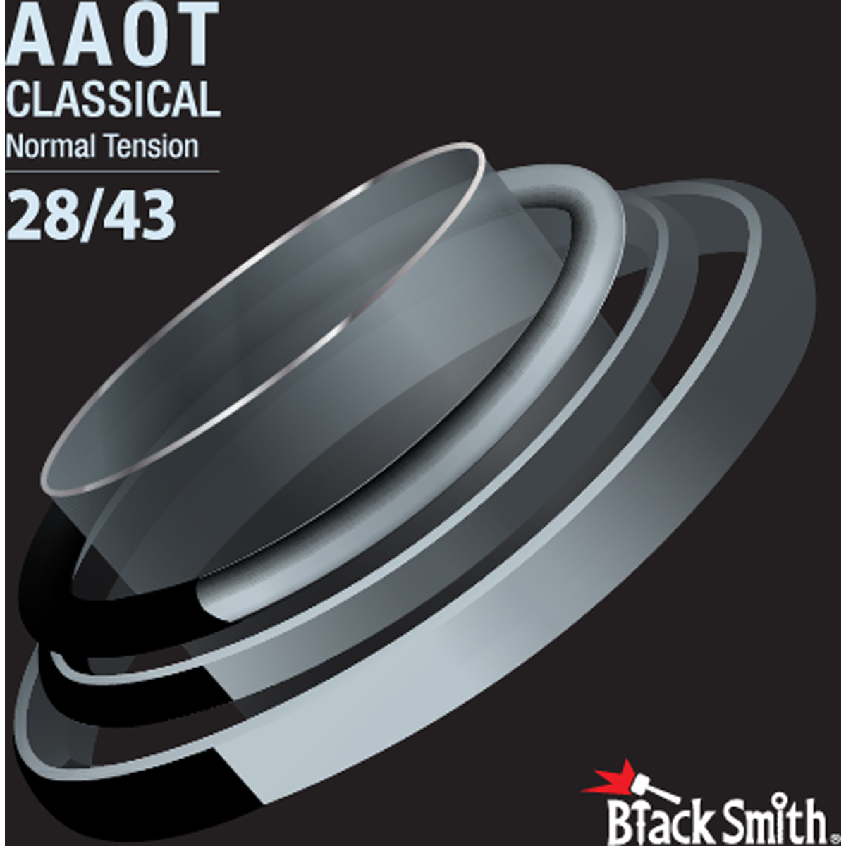 Blacksmith Aa80n Spansk Guitar-strenge  Medium Tension