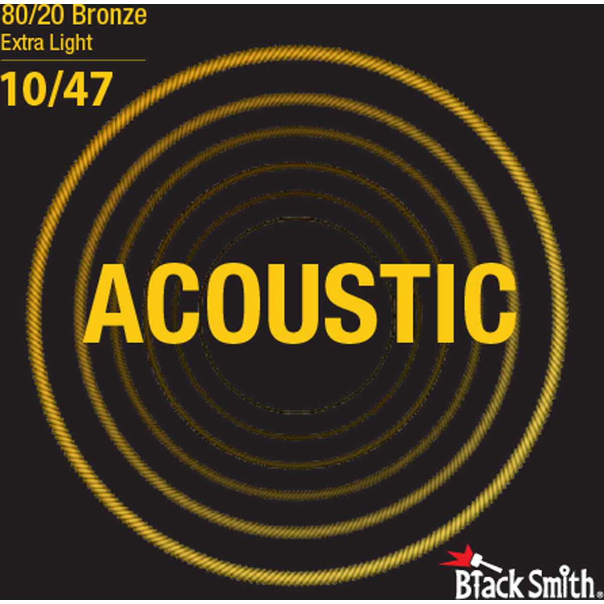 Blacksmith Br-1047 Western-guitar-strenge  010-047
