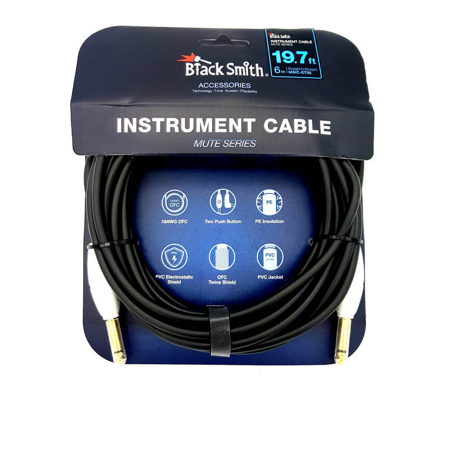 Blacksmith Msic-sts6 Mute Guitar-kabel   Meter