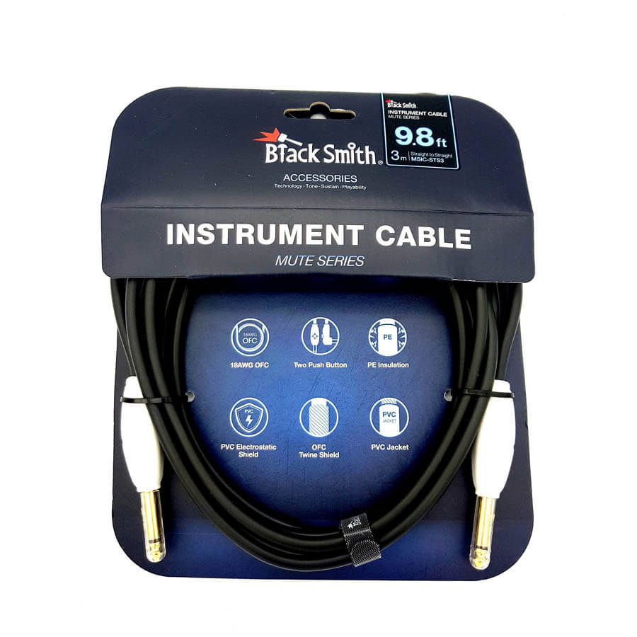 Blacksmith Msic-sts3 Mute Guitar-kabel   Meter