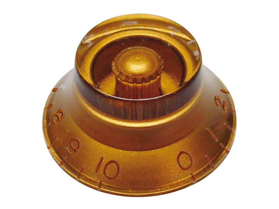 Boston Ka-160 Bell Knob Knap Transparent Amber